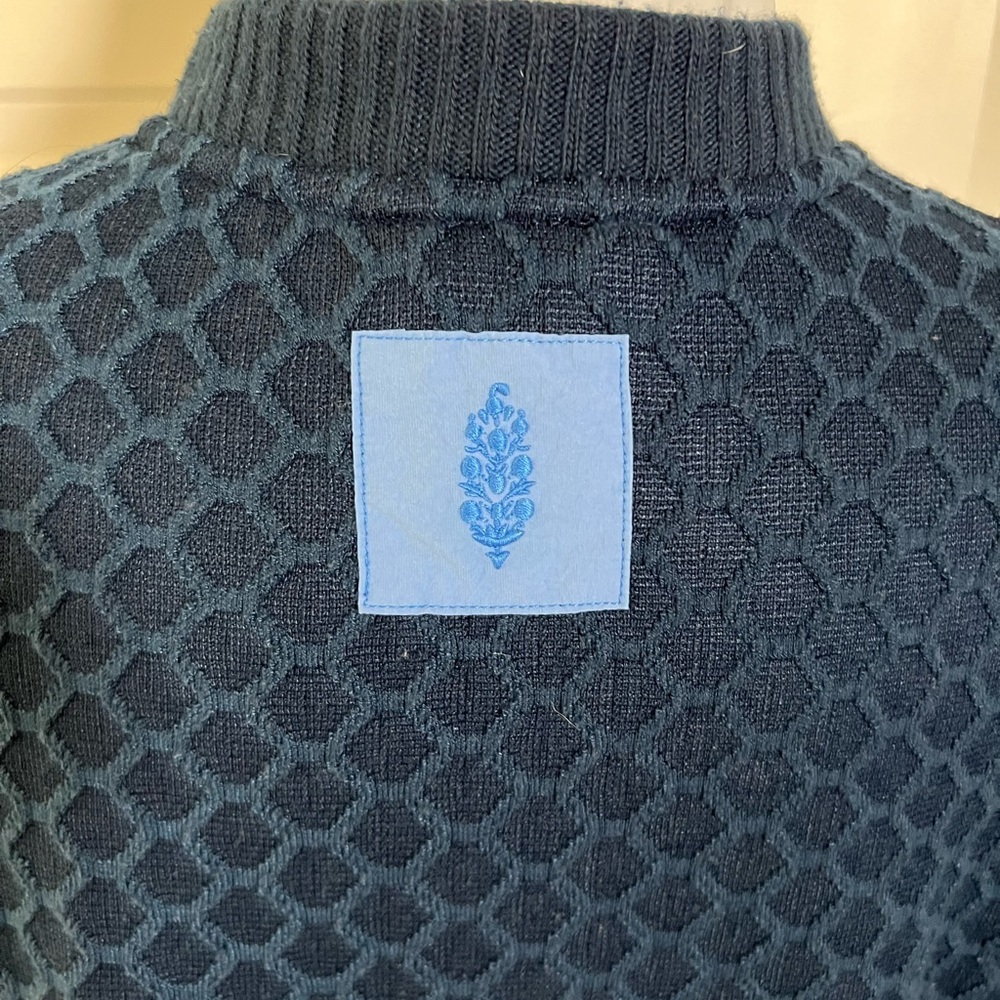 NWOT Free People Movement Full Count Navy Sweatshirt XS - Picture 6 of 9